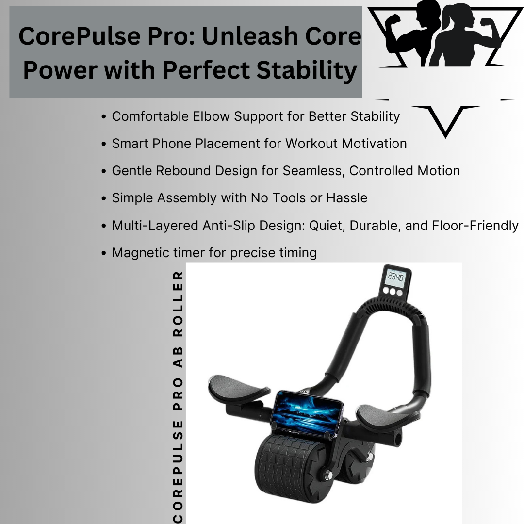 CorePulse Pro Ab Roller