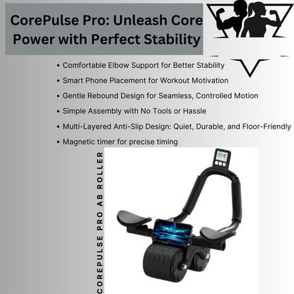 CorePulse Pro Ab Roller