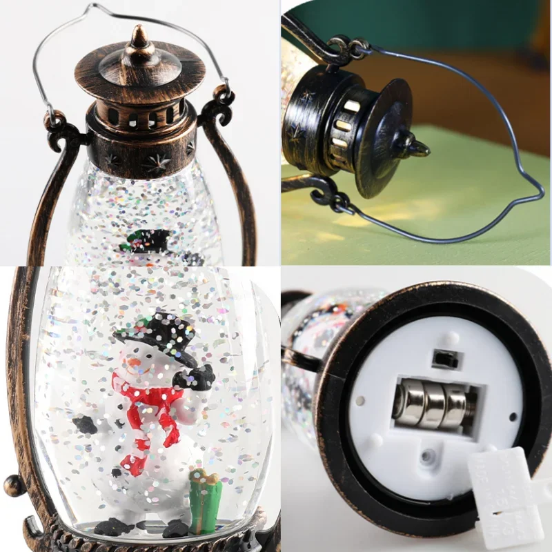 CozyChristmas Light Ball – Floating Snow LED Lantern for Holiday Décor & Gifts