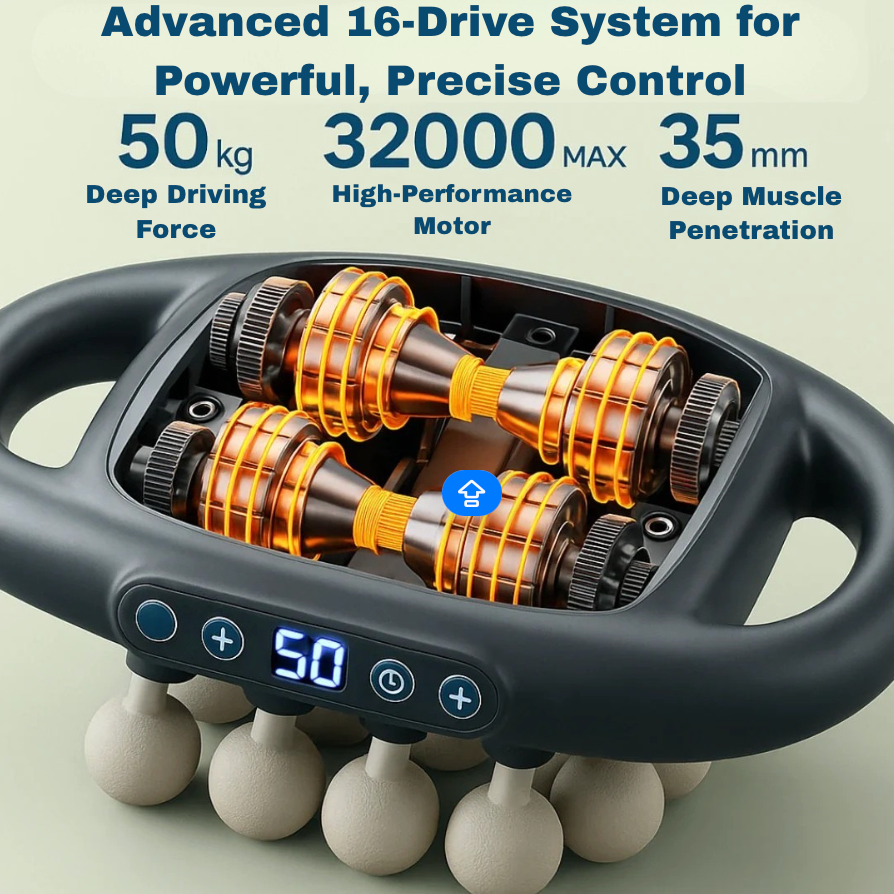 PulseDrive Max™ 16-Node Muscle Therapy Device
